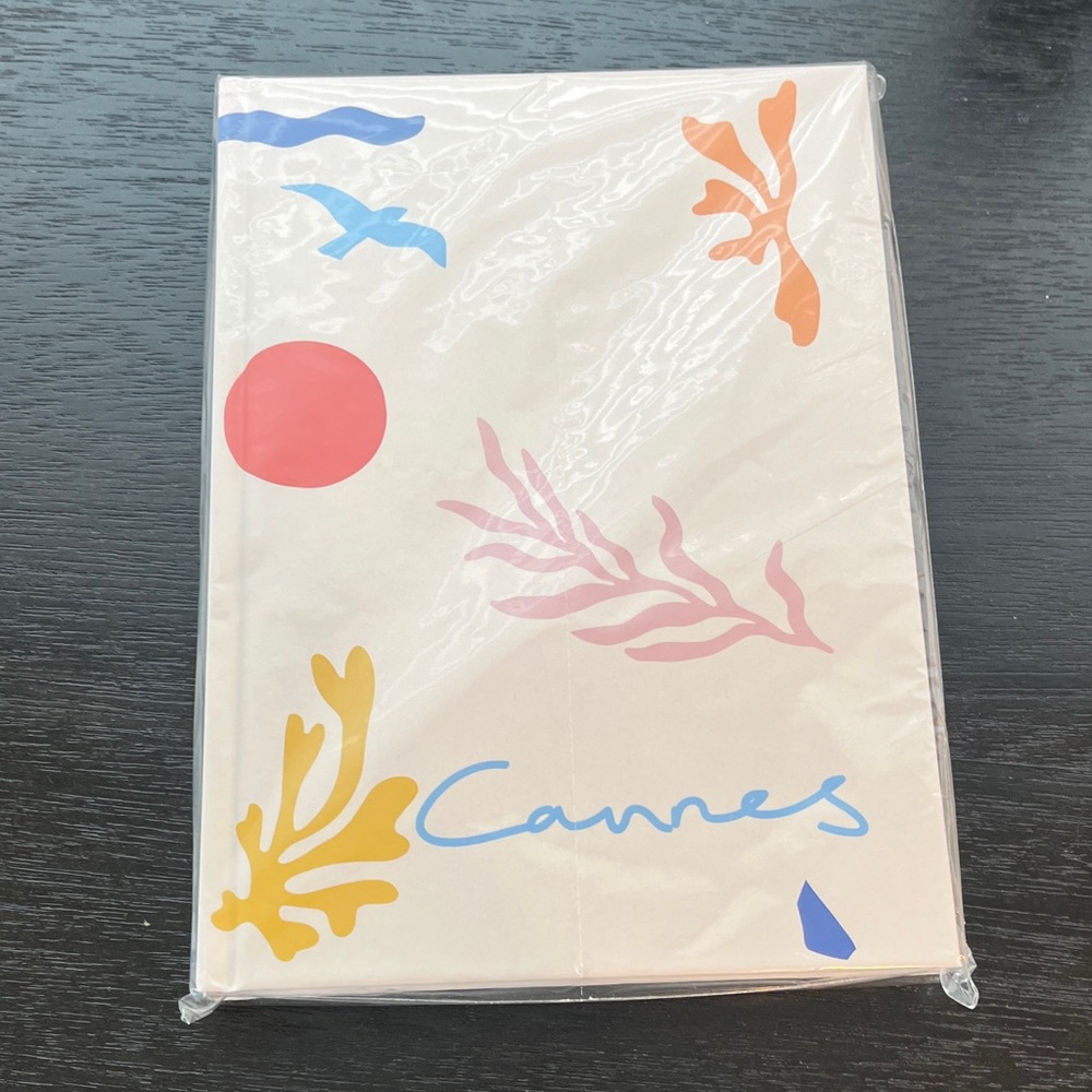 Colorful Cannes Notebook New in Package
